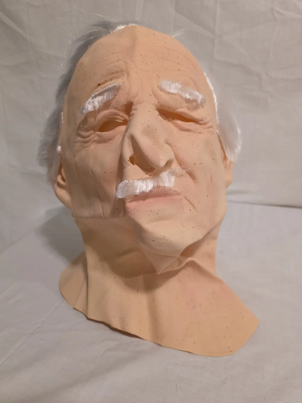 NEW - ADULT Old Man Mask Halloween Costume Accessory Cosplay Einstein